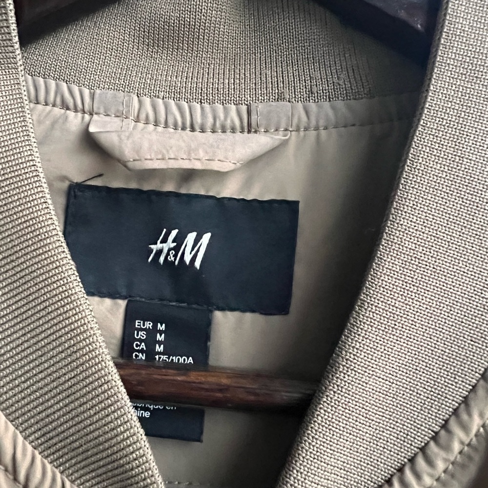 Bomber Jacket Tan - Picture 2 of 2